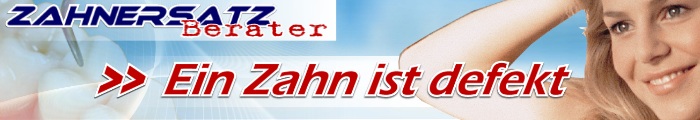 Zahnersatz-Berater: Ein Zahn ist defekt