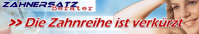 Zahnersatz-Berater: Die Zahnreihe ist verkürzt