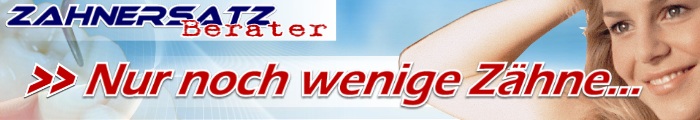 Zahnersatz-Berater: Nur noch wenige Zähne vorhanden