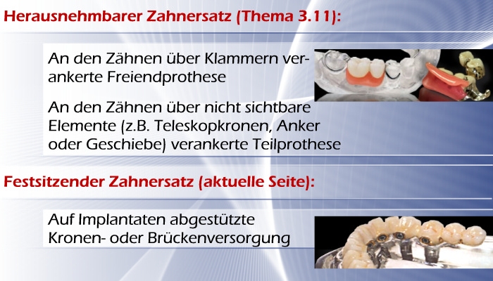 Versorgungsmöglichkeiten
