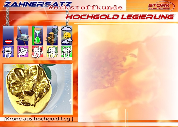 hochgoldhaltige Legierungen